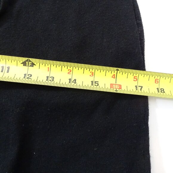 Culpos x INC Women Black Sweater Knit Cargo Jogger Pants Size S Ribbed Hem - Picture 11 of 13